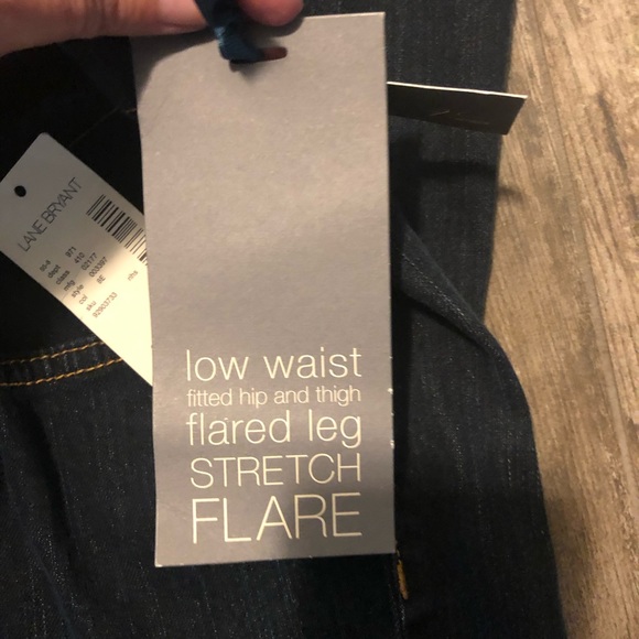 Lane Bryant denim stretch flare size 28 A - Picture 4 of 6